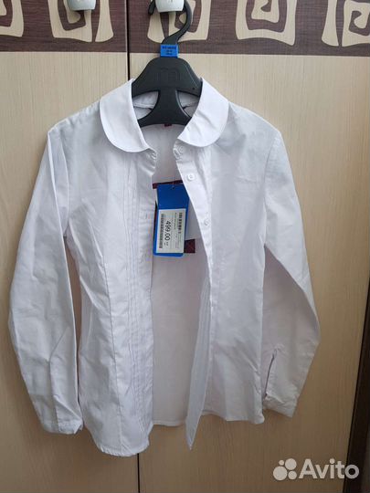 Блузка белая новая 122