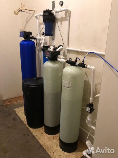 Фильтр от жесткой воды под ключ