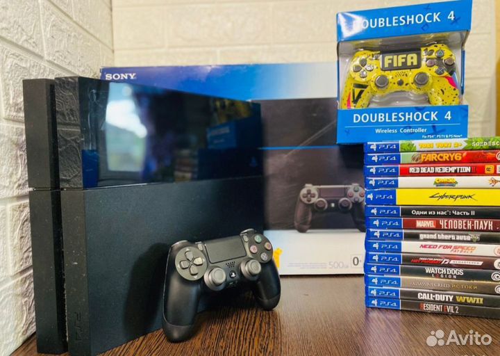 Sony PS4 1TB PlayStation 4 Fat 1000Gb