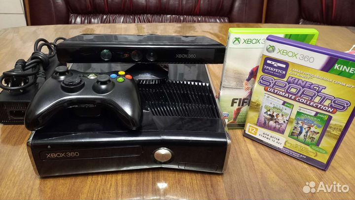 Xbox 360 с кинектом