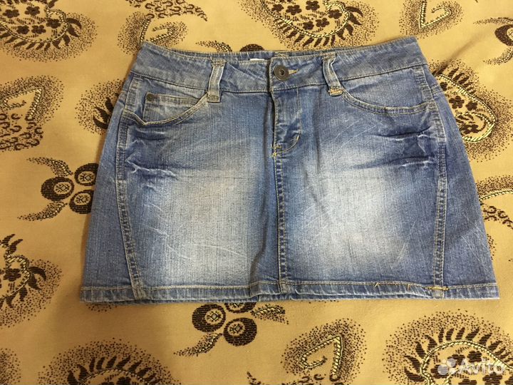 Юбка джинсовая