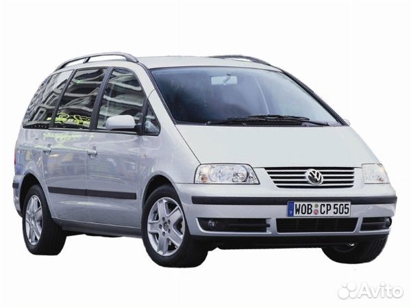 Радиатор Ford Galaxy 00-06, seat Alhambra 00-10, Volkswagen Sharan 00-03