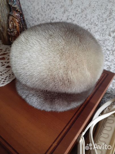 Шапка норковая женская