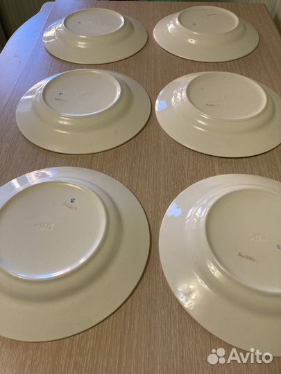 Тарелки зик 6 шт