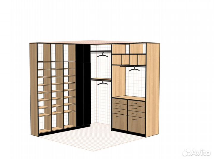 Проекты для мебельщиков в Про 100, корпусная мебел