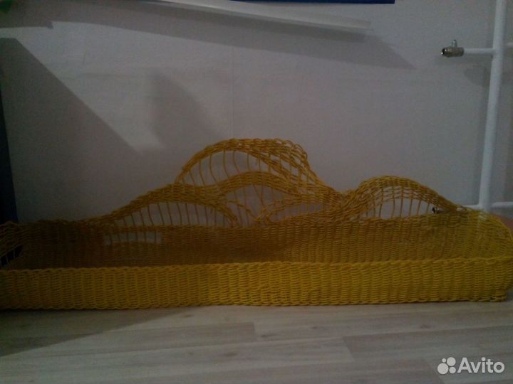 Плетеная корзина кабель