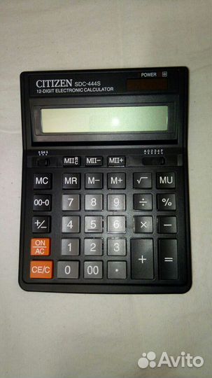 Калькулятор citizen SDC 444S настольный бухгалтерс