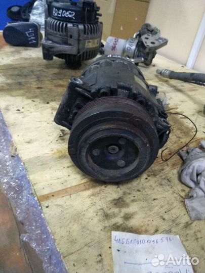 Компрессор кондиционера BMW X5 2004 N62B44 4,4л