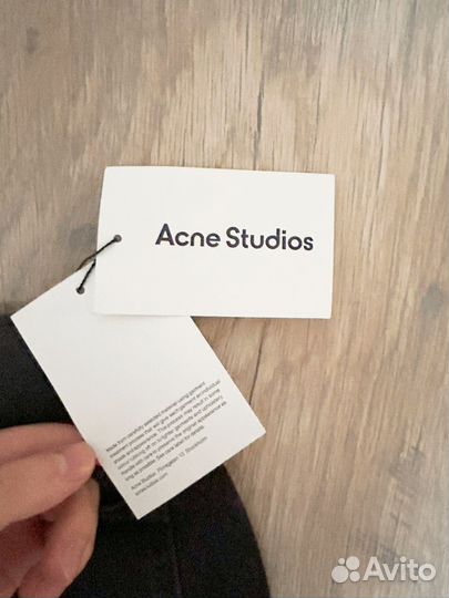 Acne studios джинсы широкие