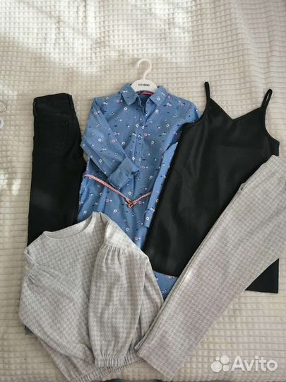 Вещи пакетом для девочки 134