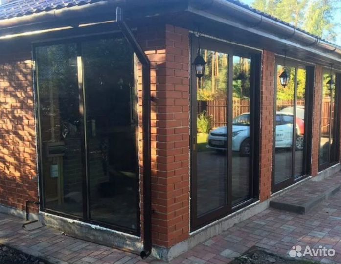 Остекление беседок