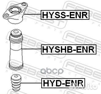 Опора амортизационной стойки зад прав лев Febest