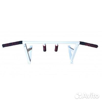 Турник настенный цельносварной, белый