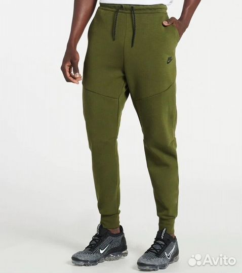 Штаны спортивные Nike Tech Fleece Зелёные