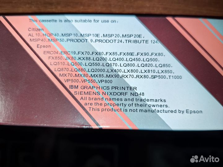 Картриджы для матричного принтера