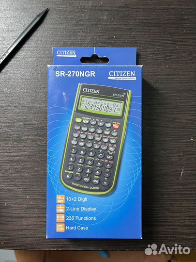 Калькулятор citizen SR-270N