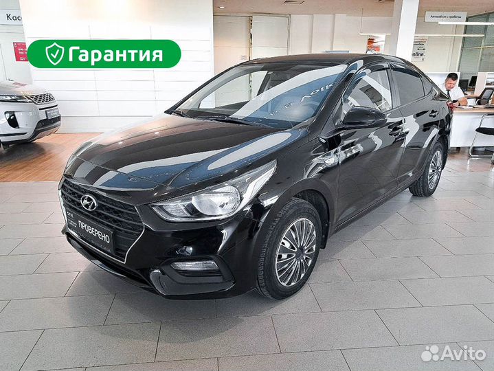 Hyundai Solaris 1.4 МТ, 2018, 68 000 км