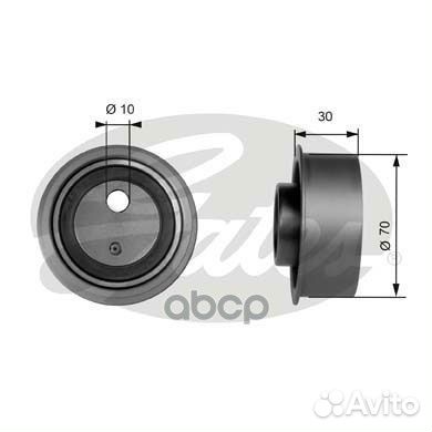 Ролик натяжной ремня грм T41041 Gates