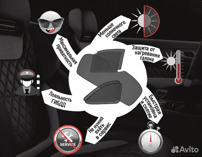 Каркасные шторки на Toyota Corolla 180