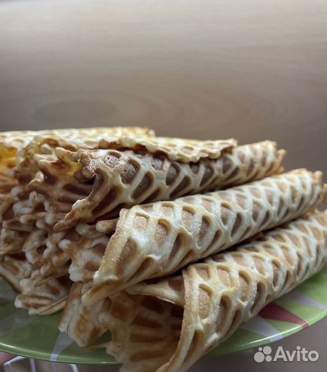 Вафельные трубочки