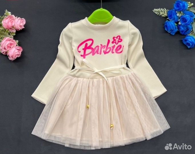 Платье для девочки barbie 92