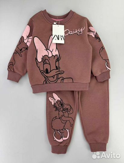 Спортивный костюм Зара для девочки 104 110
