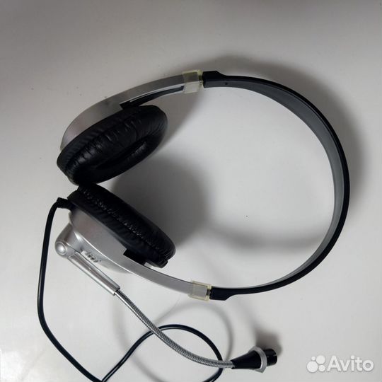 Наушники (стерео USB гарнитура) Ritmix