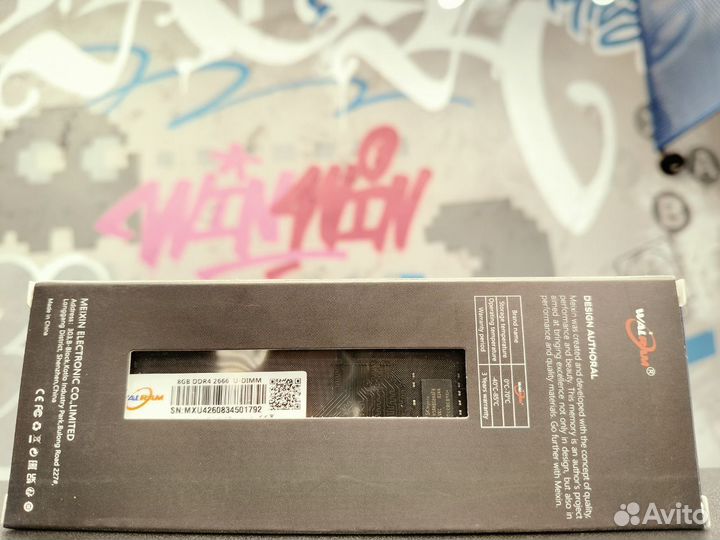Новая Оперативная память Walram DDR4 8GB 2666MHz
