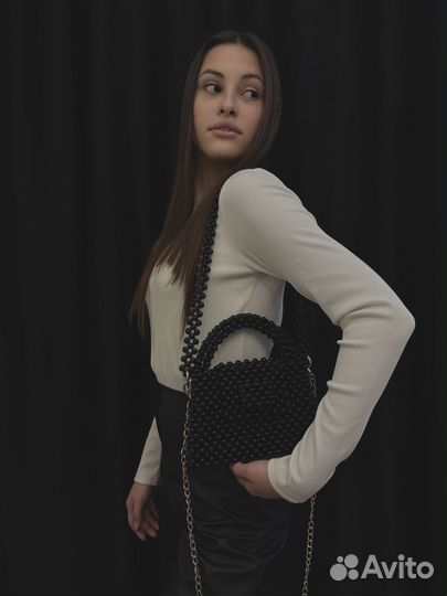 Сумка из бусин ручной работы