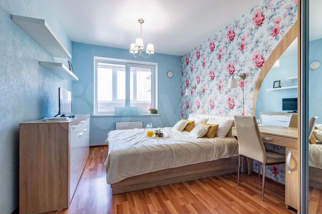 1-к. квартира, 45 м², 8/23 эт.