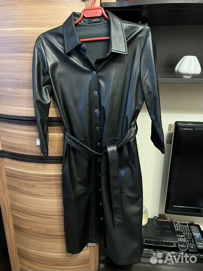 Кожаное платье Reserved