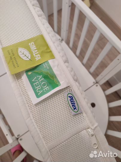 Продам кроватку-трансформер+ортопедический матрац