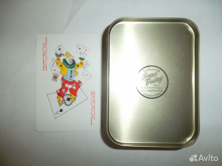 Карты игральные париж