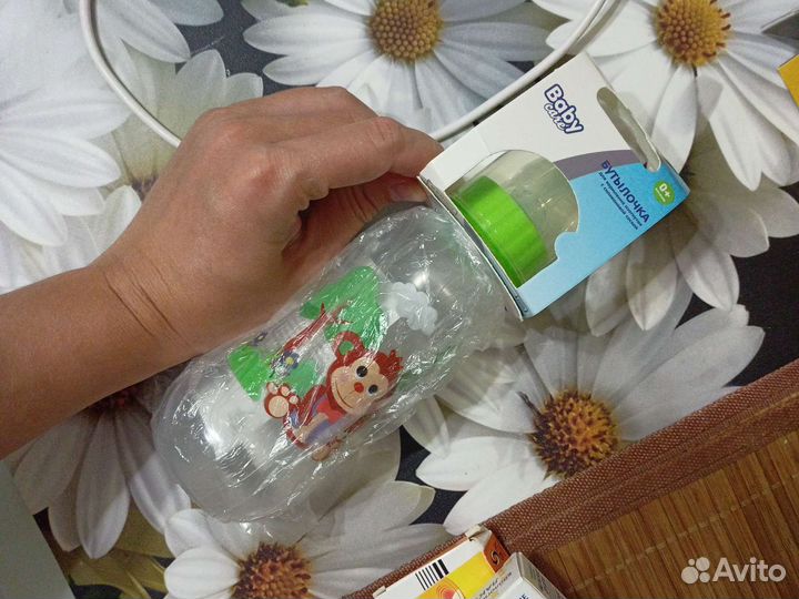 Бутылочка для кормления baby care 250 мл