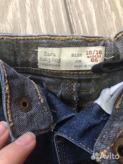 Джинсы Zara 86 см (1,5-2 года)