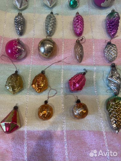 Елочные игрушки СССР