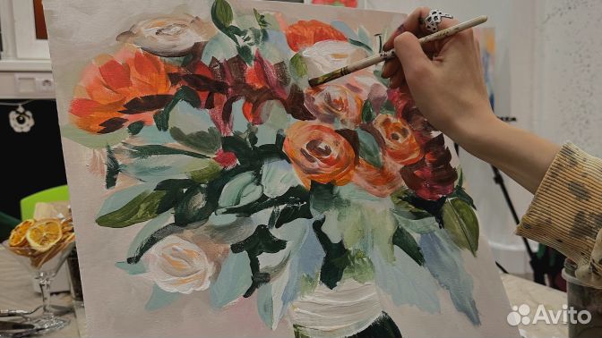 Мастер-класс по рисованию акварелью