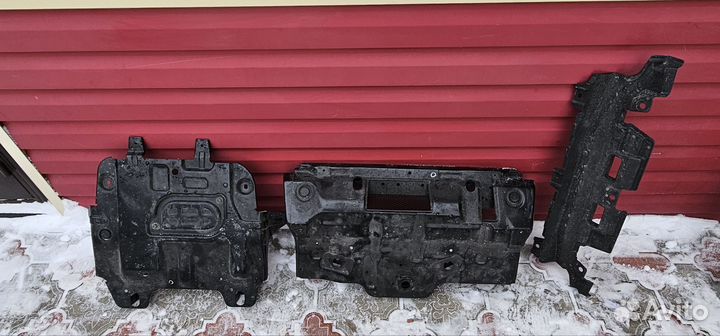 Штатная защита двигателя land cruiser prado 150