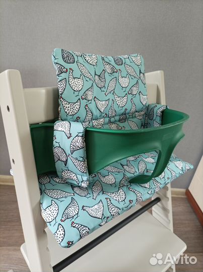Стул stokke tripp trapp подушка растущий стул