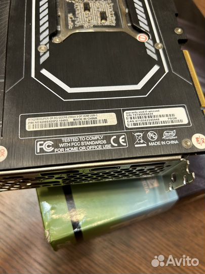 Видеокарта RTX 2080 Super 8gb Palit