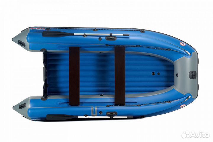 Лодка mishimo (Мишимо) family lite DF 430, синяя