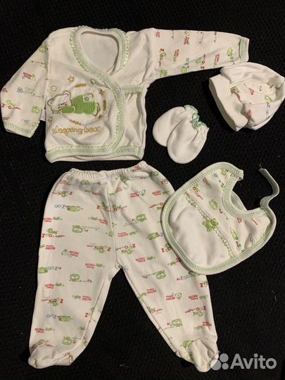 Комплект для новорождённого новый