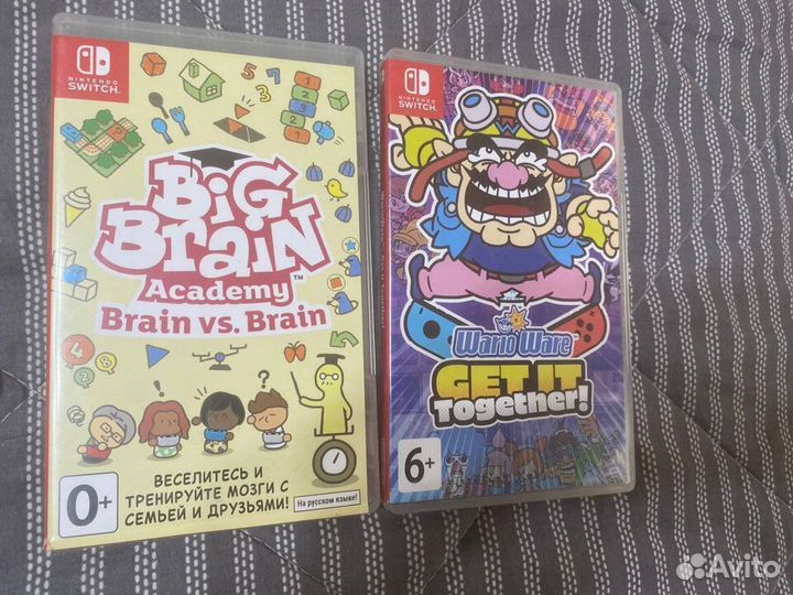 Wario ware и Big Brain Academy для Nintendo Switch