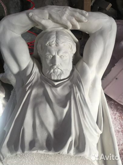 Декор для интерьера. Самсон.Атлант