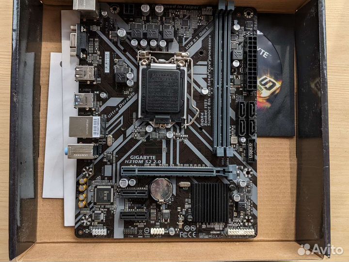 Материнская плата gigabyte h310m s2 LGA 1151