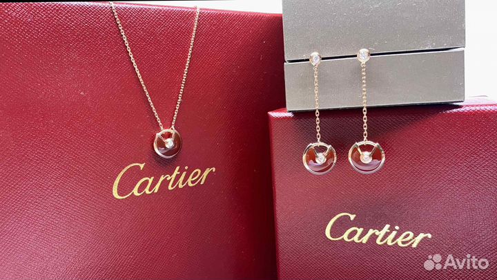 Серьги Amulette de Cartier 0,23ct