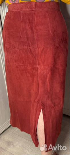 Кожаная юбка