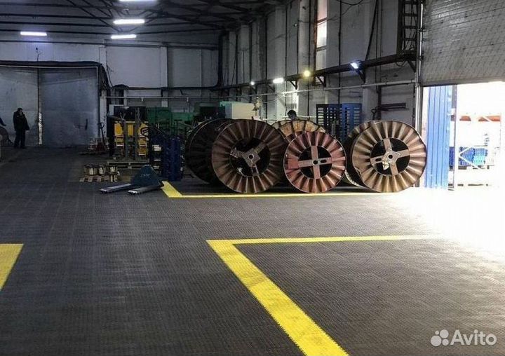 Модульная плитка пвх в фитнес зал