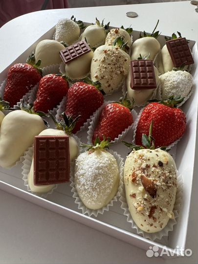 Клубника в бельгийском шоколаде