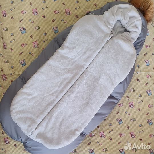 Конверт на выписку зимний + поддева